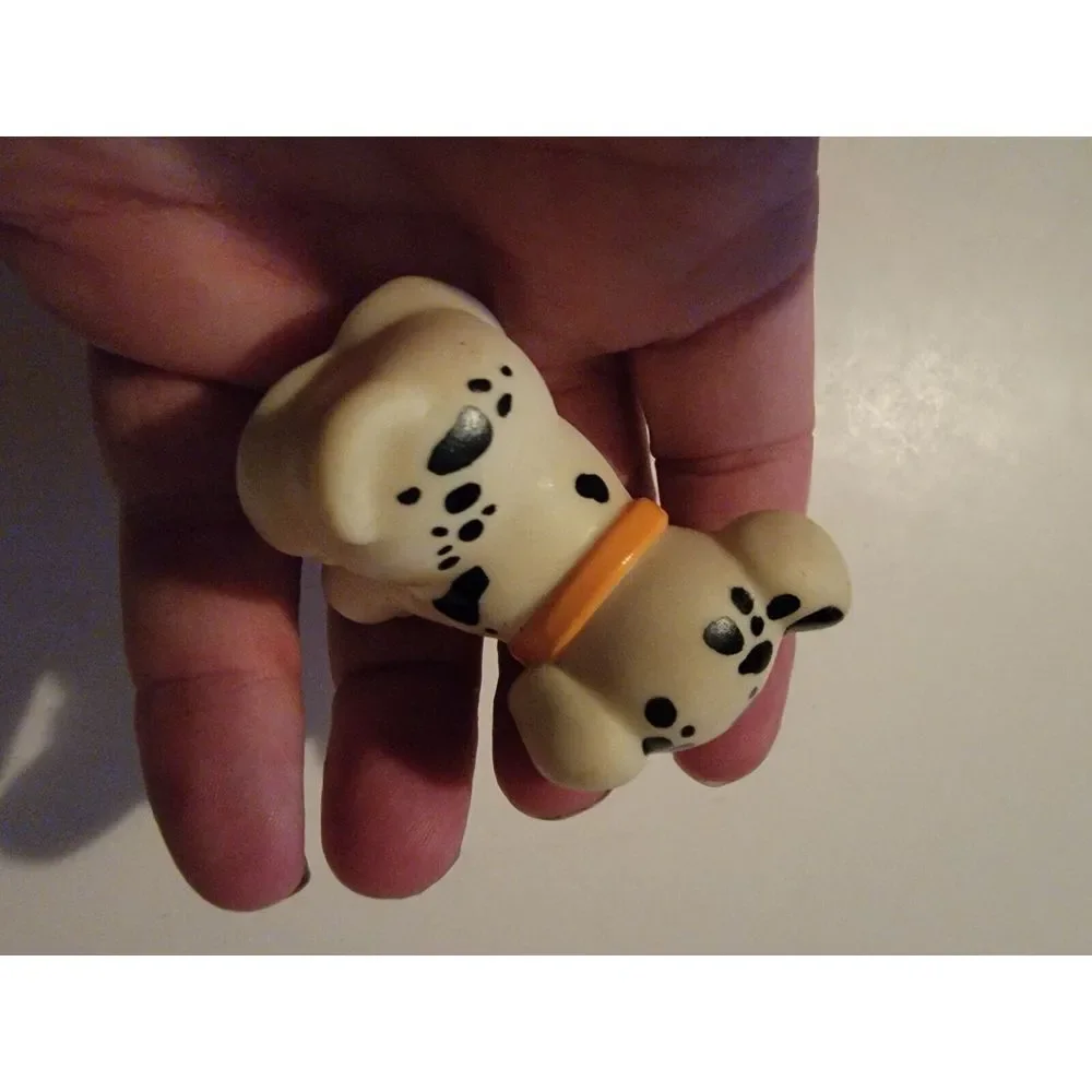 Vintage Dalmatian Dog Mini Figure Toy 1997 90s